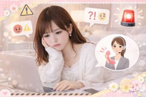 チャットレディに潜むトラブルの防ぎ方と、困ったときの頼り方