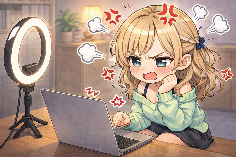 チャットレディのストレスが減らないとき、気持ちより先に見直したいこと