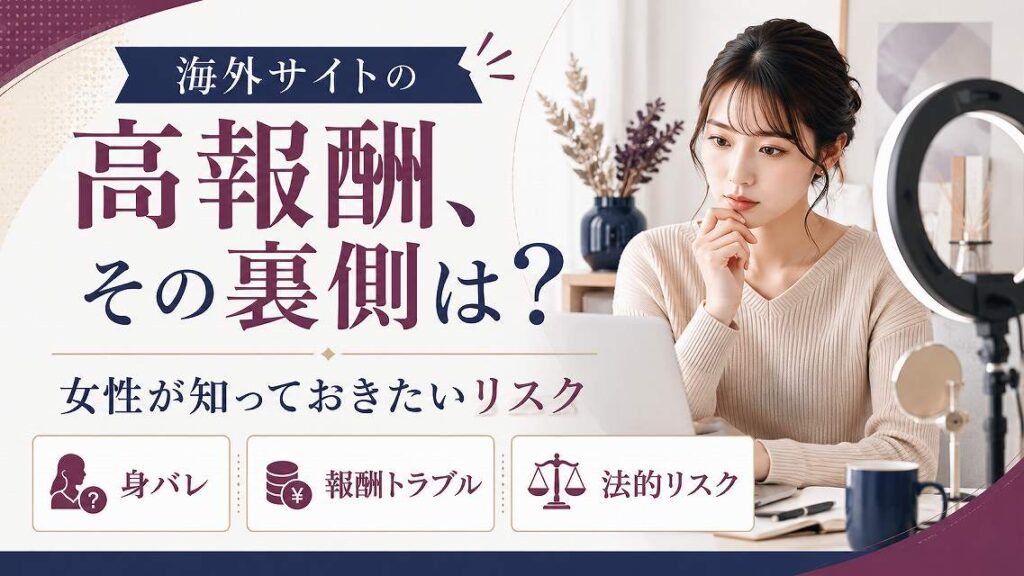 ストリップチャットでまた逮捕者!「顔出しなしなら身バレしない」が通用しない理由